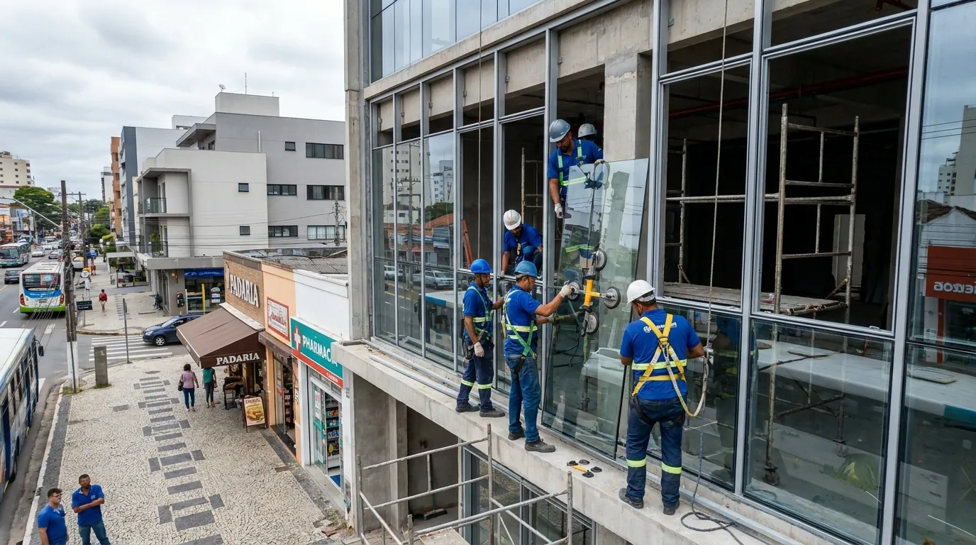 Troca Técnica de Vidros em Contagem‑MG