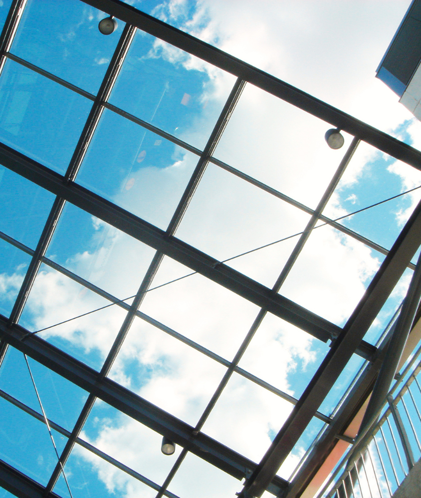 teto de vidro em Contagem